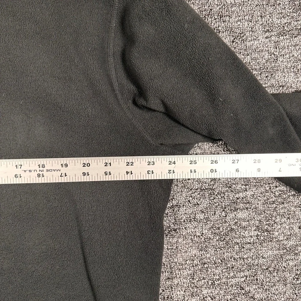 The North Face Mens TKA 100 Glacier Quarter Zip‎ Fleece Pullover Black Large L